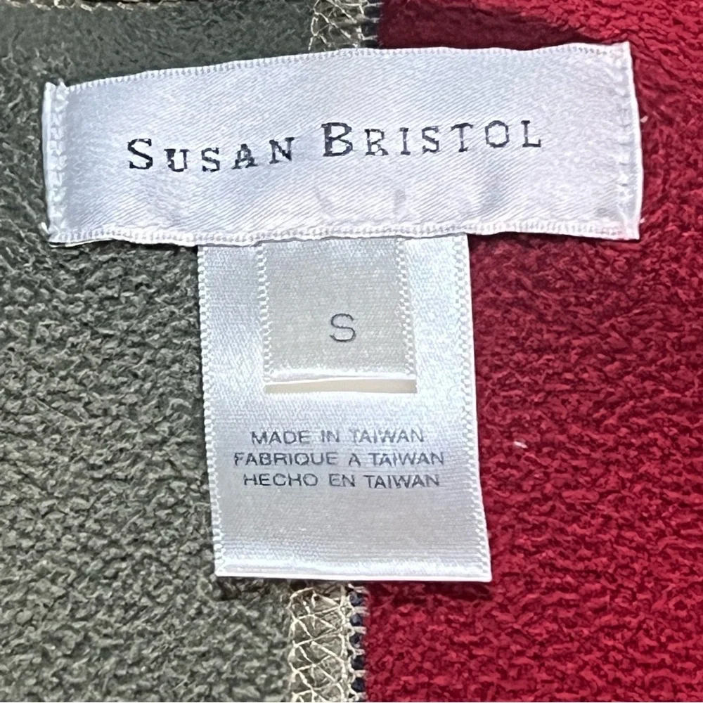 Susan Bristol Color Block Patchwork Coat Vintage Size Small Great Condition - Picture 8 of 15